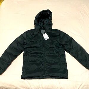 H&M black puffer coat-NWT!